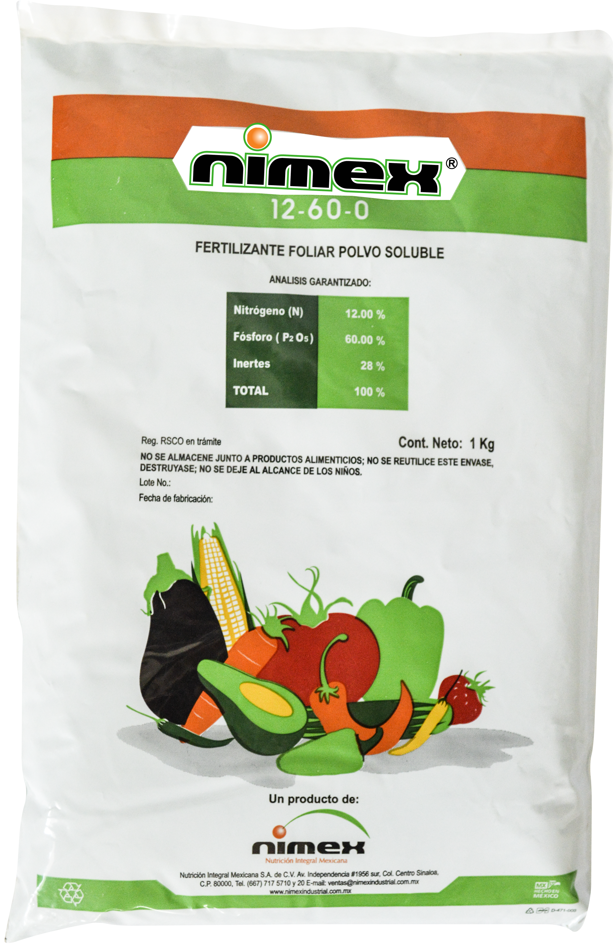 Nimex 12-60-0 + Micros